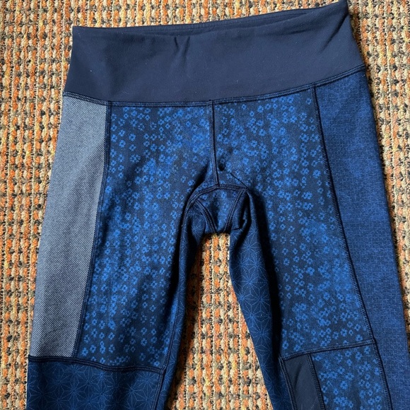 Lululemon Wunder Under‎ Pants SPECIAL EDITION (Rare) - Japanese Sashiko, Size 6 - Picture 4 of 10